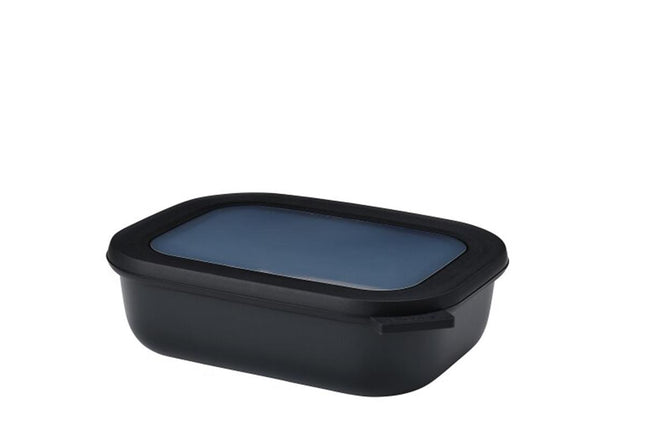 Mepal Multikom Cirqula Rechthoekig 1000 ML - Nordic Black