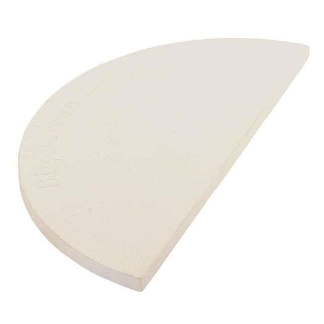 Big Green Egg Half Moon Baking Stone/Conveggtor XL