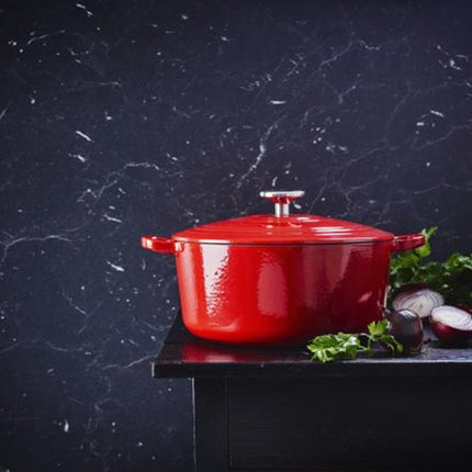 BK Bourgogne Braadpan 20 CM - Chili Red