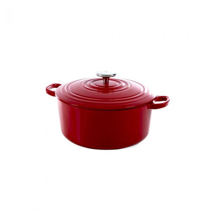 BK Bourgogne Braadpan 24 CM - Chili Red