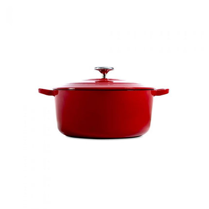 BK Bourgogne Braadpan 24 CM - Chili Red