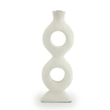 BY-BOO kandelaar Torch large - 18x7x48cm - white
