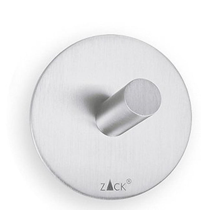 Zack PECO handdoekhaak rond - rvs plakhaak