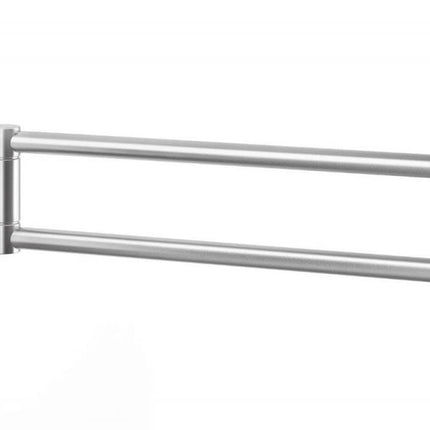 Zack Atore handdoekstang dubbel draaibaar - rvs