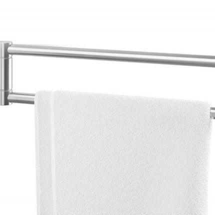 Zack Atore handdoekstang dubbel draaibaar - rvs