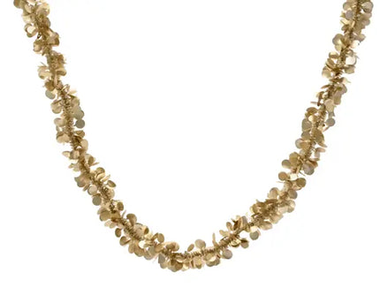 Lametta guirlande - 200 cm - Parel