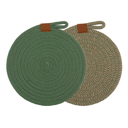 Ladelle Pan onderzetter 22 cm set/2 - green