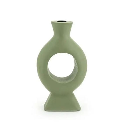 BY-BOO kandelaar Torch small - 17x7x30cm - green