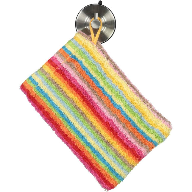 Cawö Life Style Streep washand - multi licht, kleur 25