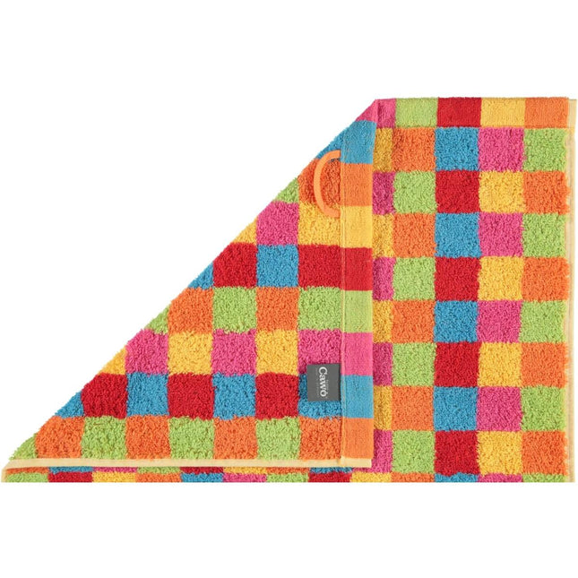Cawö Life Style Block gastendoek - multi licht