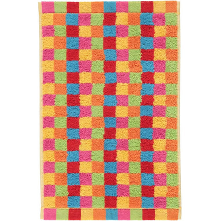 Cawö Life Style Block gastendoek - multi licht