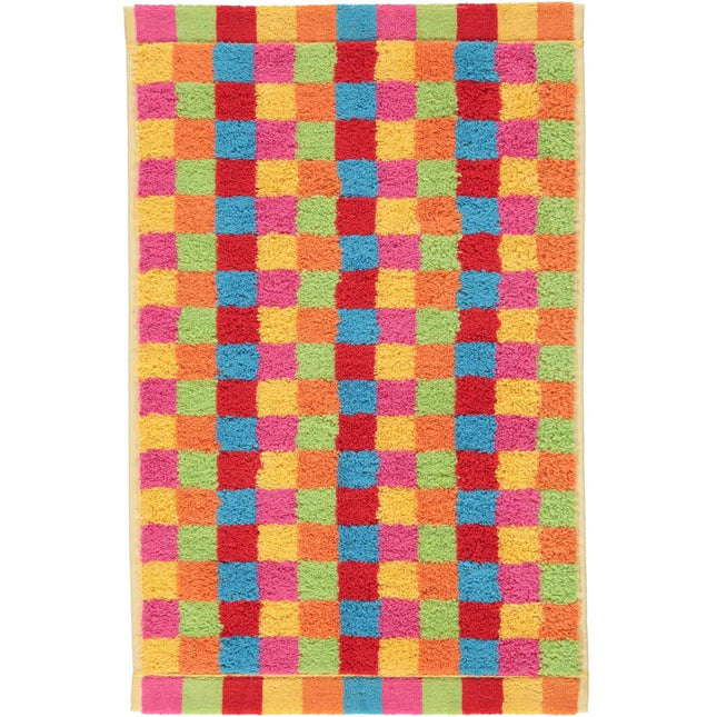Cawö Life Style Block gastendoek - multi licht
