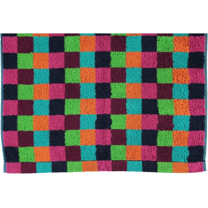 Cawö Life Style Block handdoek - multi donker