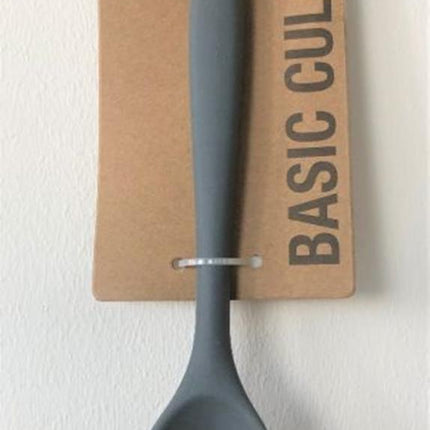 Basic Culinair Siliconen Lepel met Gleuf S