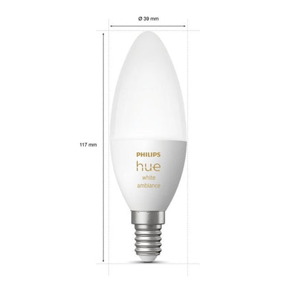 Philips HueWA 4W B39 E14 EU 2p