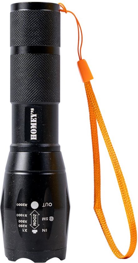 Homeij Zaklamp Outdoor Mel 150lm USB