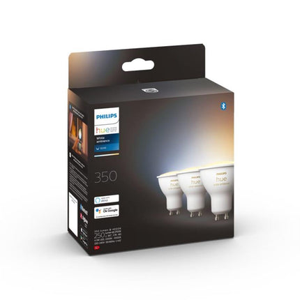 Philips HueWA 4.3W GU10 3P EUR