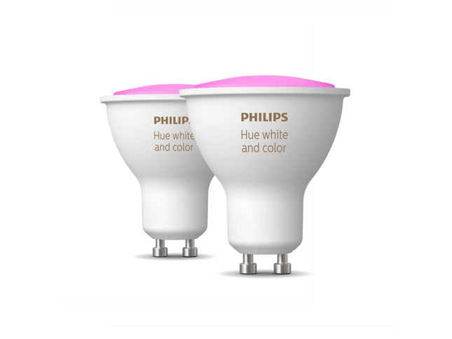Philips HueWCA 4.3W GU10 2P EUR