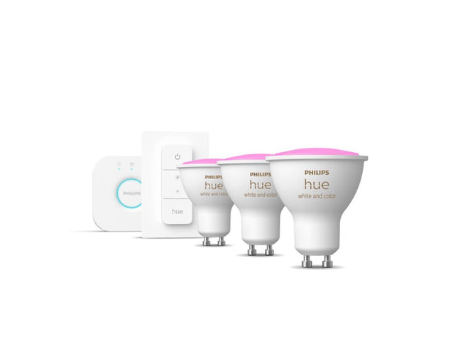 Philips HueWCA 4.3W GU10 3set sw EUR