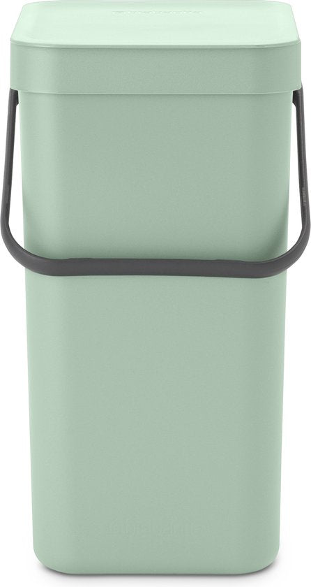 Brabantia Sort & Go Afvalemmer 12 L - Jade Green
