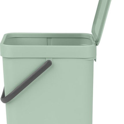 Brabantia Sort & Go Afvalemmer 12 L - Jade Green