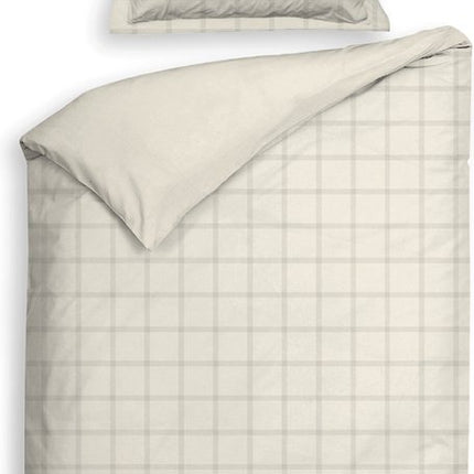 Heckettlane Dekbedovertrek Diamante 140x200/220 cm Off-white