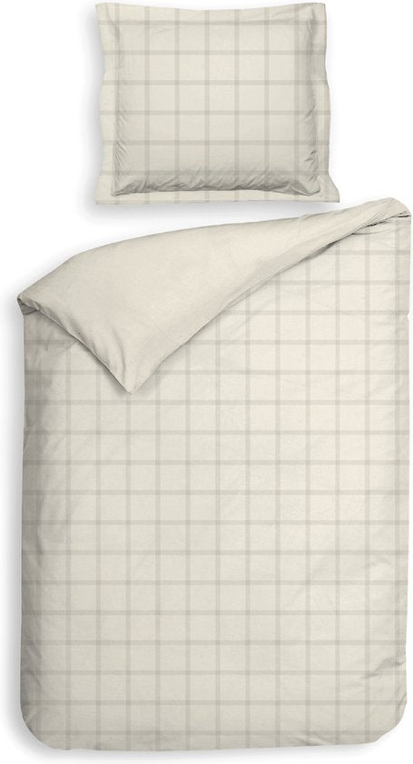 Heckettlane Dekbedovertrek Diamante 140x200/220 cm Off-white
