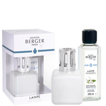 Lampe Berger Giftset GLACON BLANC