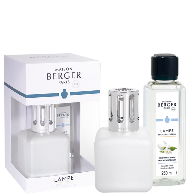 Lampe Berger Giftset GLACON BLANC
