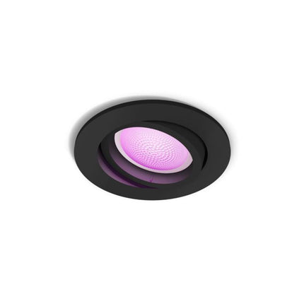 Centura Hue recessed R. black 1x5.7W