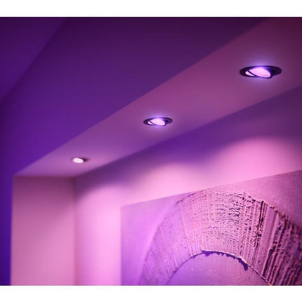 Centura Hue recessed R. black 1x5.7W