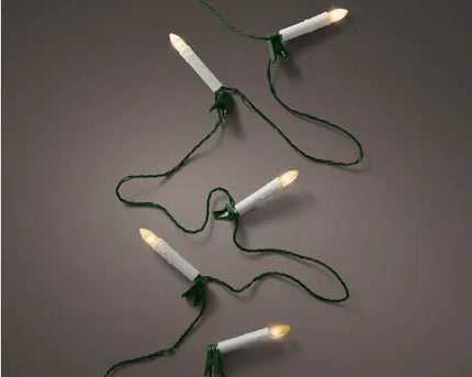 Kaarsverlichting LED voor binnen en buiten - 1160cm - 30 lamps - klassiek warm
