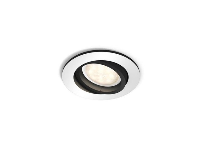 Milliskin Hue recessed R. aluminium 1x5W
