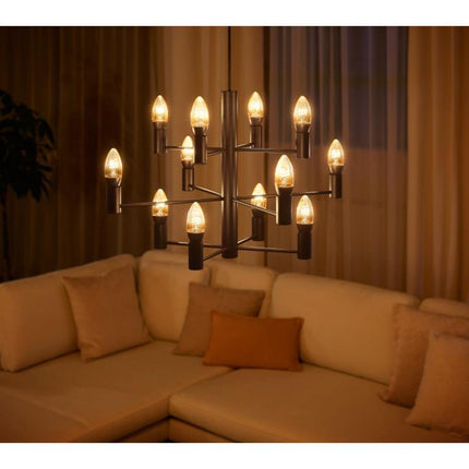 Philips HueW 4.5W Fil Candle E14 1p