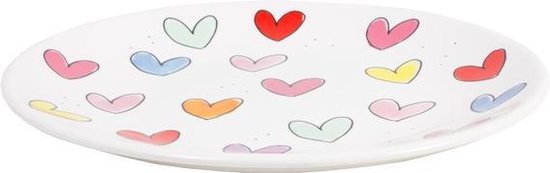 Blond Amsterdam Hearts Bord - 22 cm