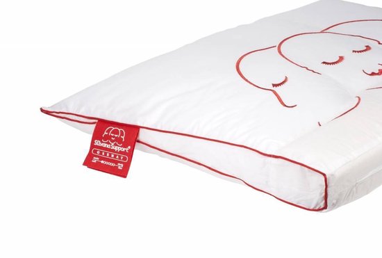 Hoofdkussen Silvana Support, 50/70 cm, Grenat
