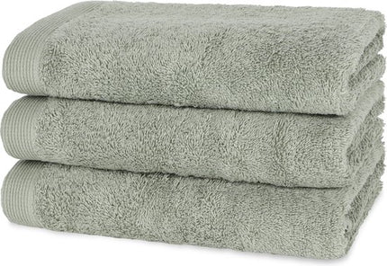 COMO Handdoek 50x100 cm, kleur olive green