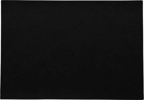 ASA Vegan Leather Placemat 33x46 cm - black