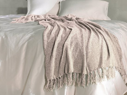 ZoHome Ciniglia Plaid, 140x200, Sandy beige