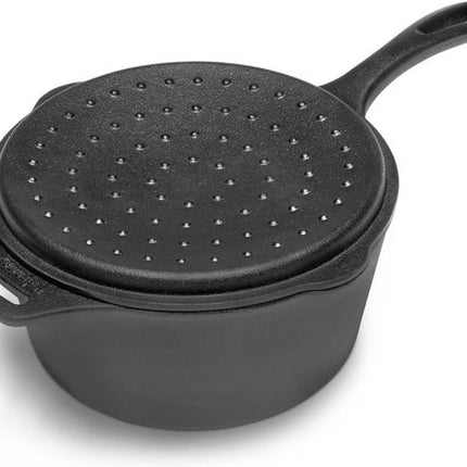 Petromax Gietijzeren Steelpan "KR2" met deksel 2L