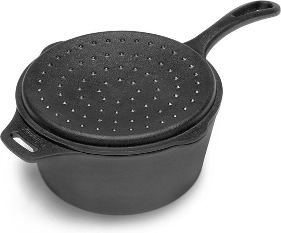 Petromax Gietijzeren Steelpan "KR2" met deksel 2L