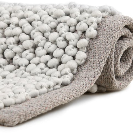 Heckettlane Badmat Nodo Light grey 60x100 cm