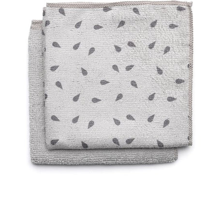 Brabantia SinkSide Schoonmaakdoekjes Microvezel set van 2 stuks - Light Grey
