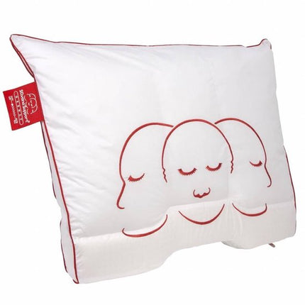 Hoofdkussen Silvana Support, 50/70 cm, Grenat