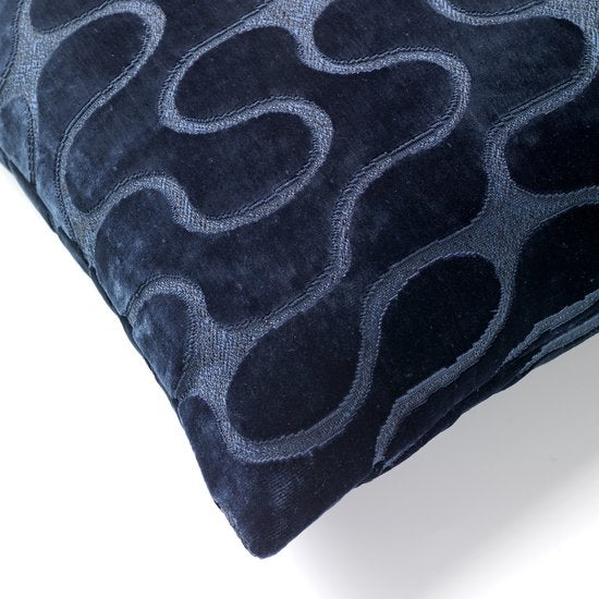 Dutch Decor Sierkussen Nadine 45x45 cm Insignia Blue