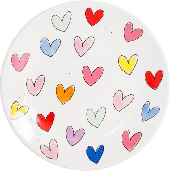 Blond Amsterdam Hearts Bord - 22 cm