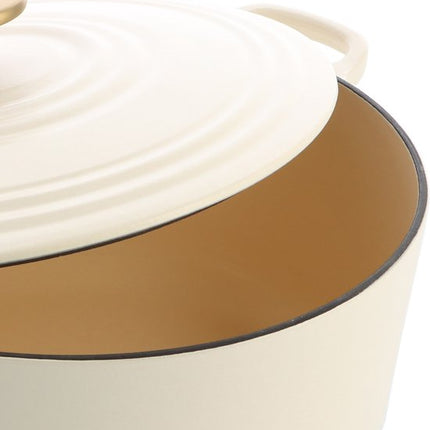 BK Bourgogne Braadpan 24 cm - Cream White