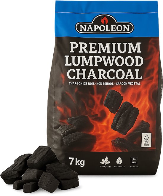 Napoleon premium houtskool, 7kg