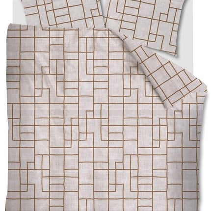 VT Wonen Dekbedovertrek Pojagi Terra 240x200/220 cm