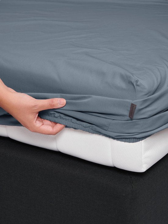 Essenza Hoeslaken Minte 90x210 cm Denim